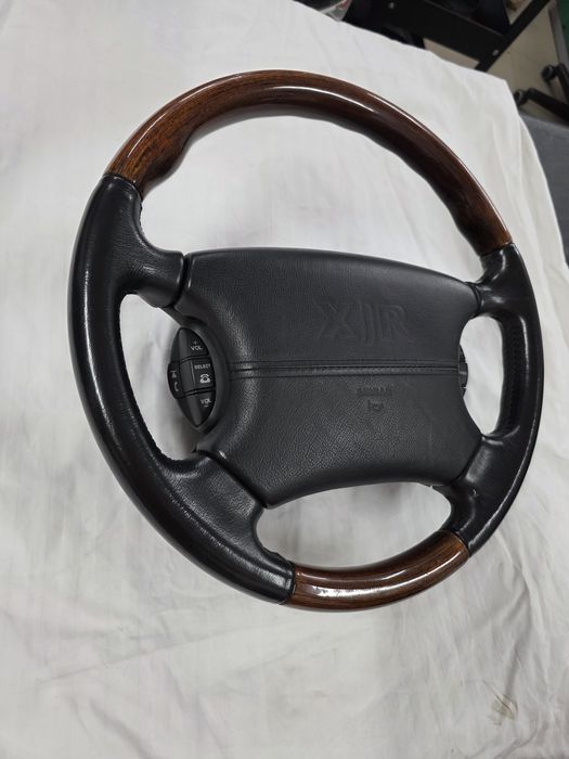 Kierownica drewniana XJR z poduszką Jaguar XJ X308 X300