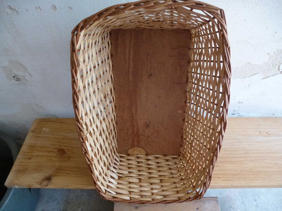 Cesto de verga para cama de cão / gato