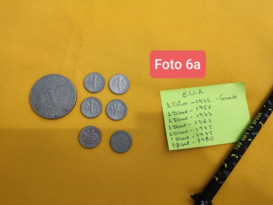 Moedas estrangeiras antigas para venda