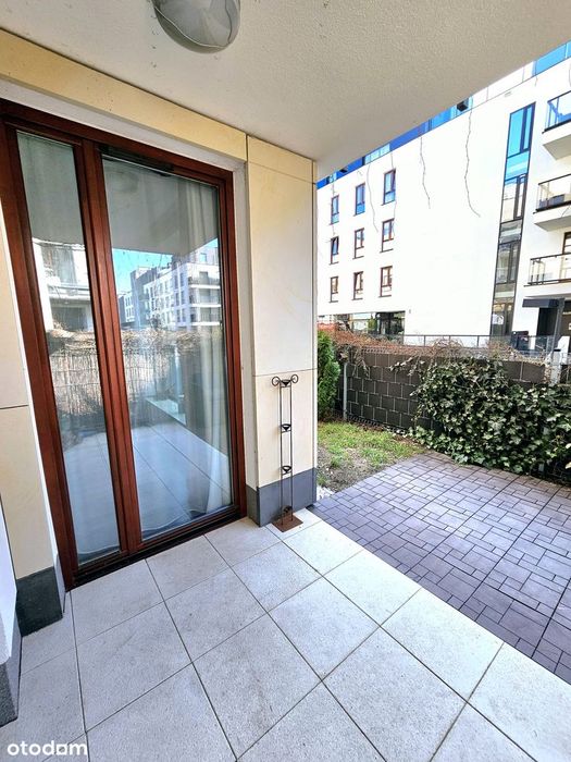 Bezpośrednio 2-pokojowe mieszkanie z ogródkiem, Miasteczko Wilanów