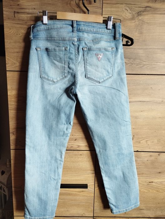 Guess 27 spodnie jeansowe rurki skinny XS/S 158