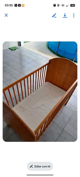 Vendo trio da Bébécar+ berço+ móvel muda fraldas com banheira