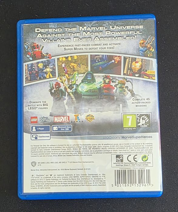 LEGO Marvel Super Heroes Universe in Peril para PlayStation Vita