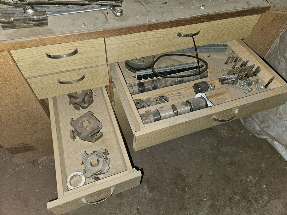 Weinig 7 głowicowy z powrotem materiału