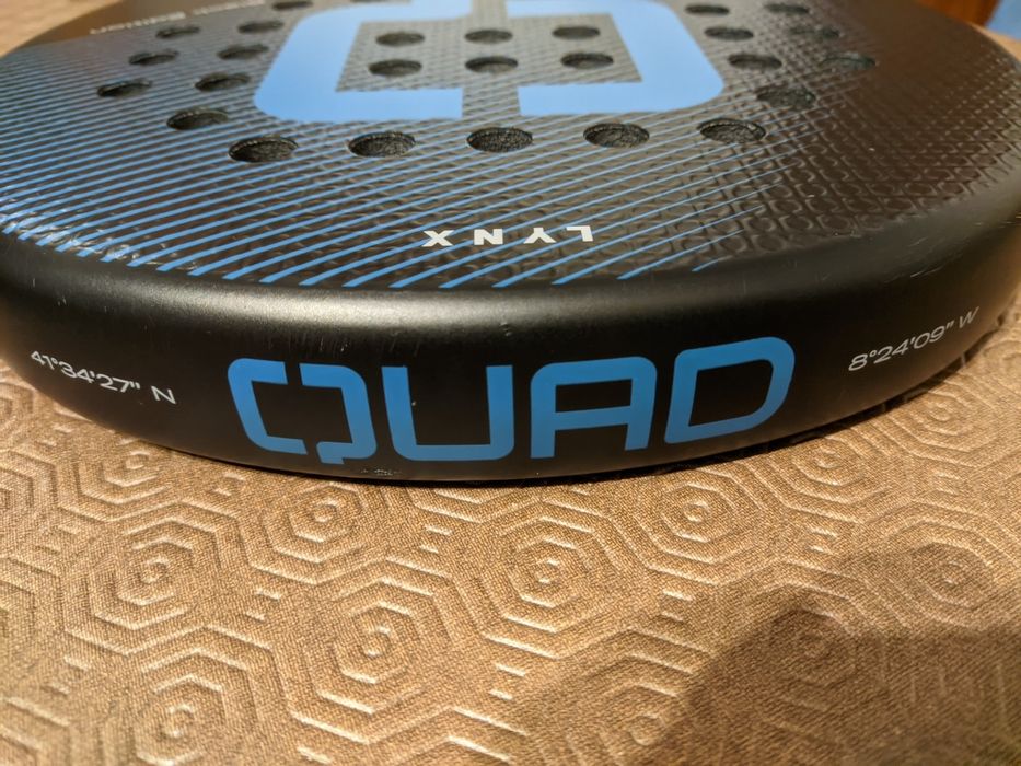 Raquete Padel Lynx Quad Black edition