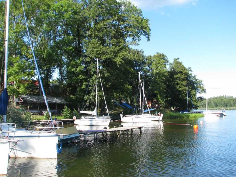 Super miejsce pod przyczepę kemp. - Mazury, Ruciane Jez. Bełdany (WJM)