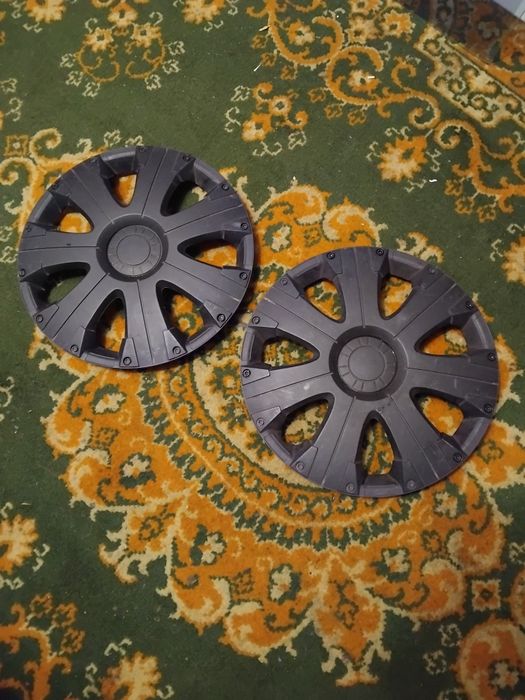 Колпаки 15" чёрный мат