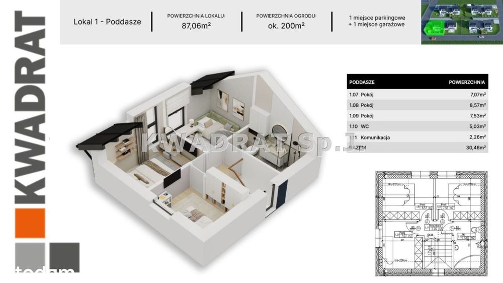 Dom w Rychtalu o pow. 87,06m2