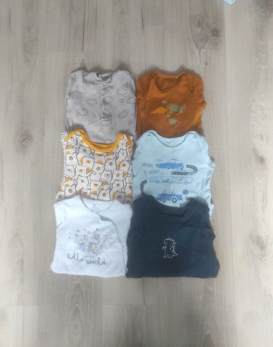 Zestaw body chłopięce