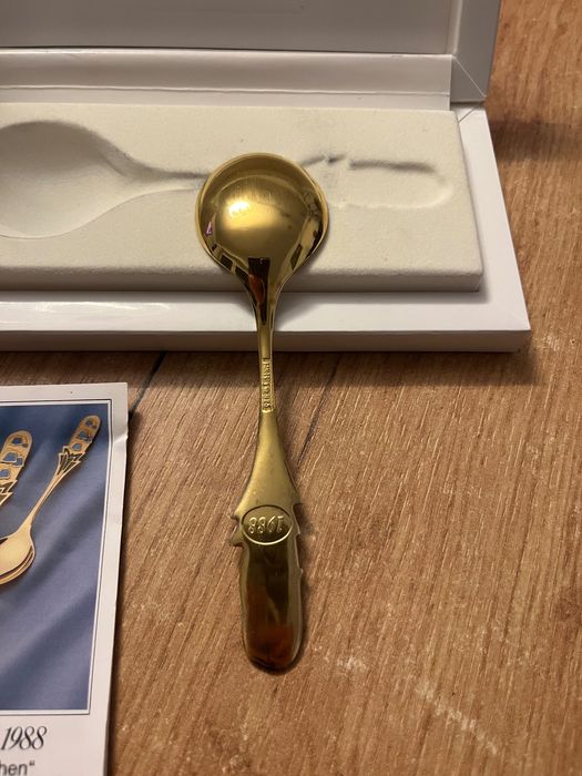 Robbe & Berking 925 komplet łyżek kolekcjonerskich Made in Germany