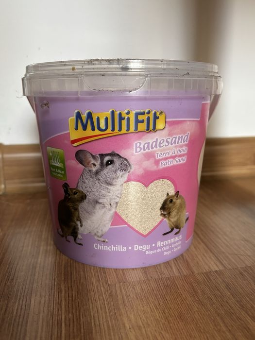 Multifit piasek kapielowy dla szynszyli