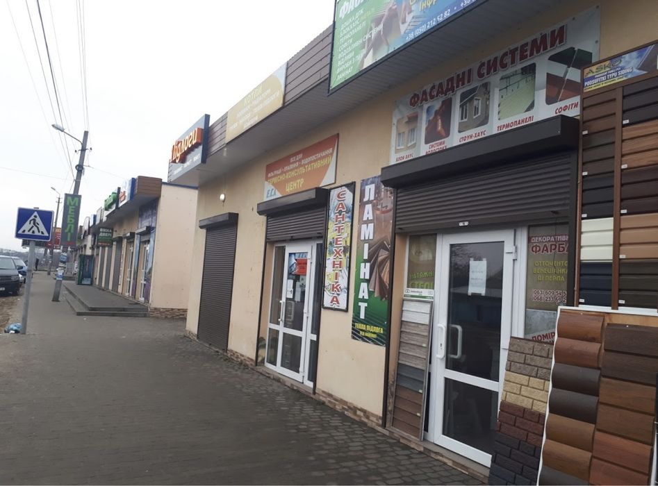 Здаються приміщення різної площі