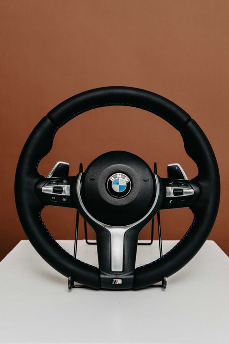 М paket кермо для F-серії BMW. Без підігріву. ПРЕМІУМ якість