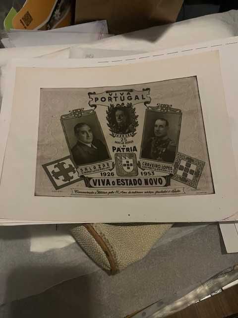 Cópias de fotografias (Marcelos Caetano/Salazar)