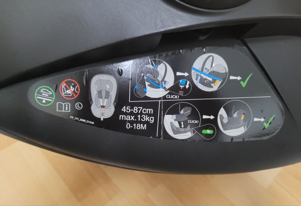 Sprzedam fotelik cybex base Z one 0-13 kg
