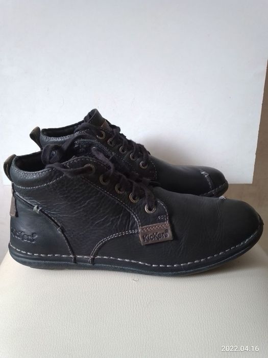 Фирменные кожаные ботинки 42 размер