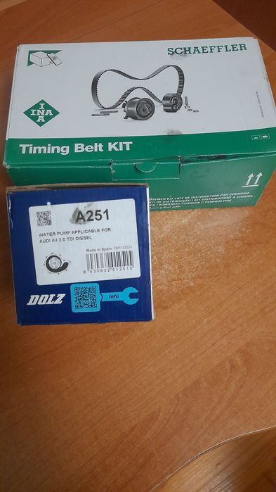 Новий ГРМ INAта помпа DOLZ