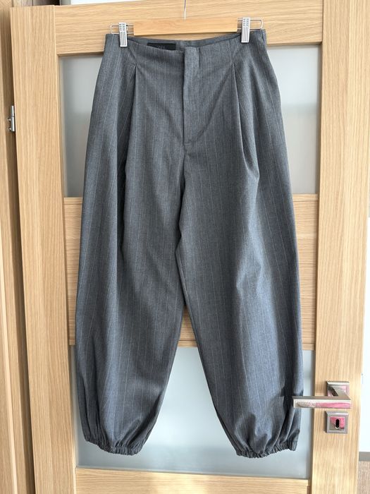 Spodnie w paski  zara pumpy cargo