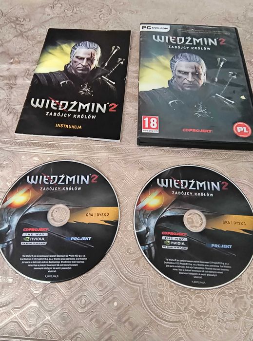 Wiedźmin 2 Zabójcy Królów PC PL - 100% OK! Okazja! Tanio!