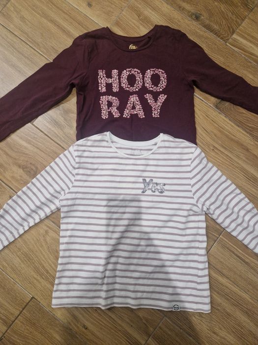 Bluzki dlugo rękaw 140 cool club