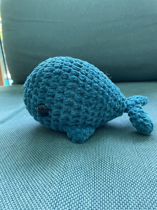 Baluni a baleia amigurumi