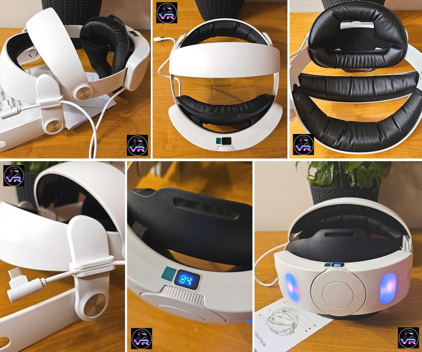 ‼️ Meta Quest 3, 3S кріплення з акумулятором 10000 mAh Halo Strap