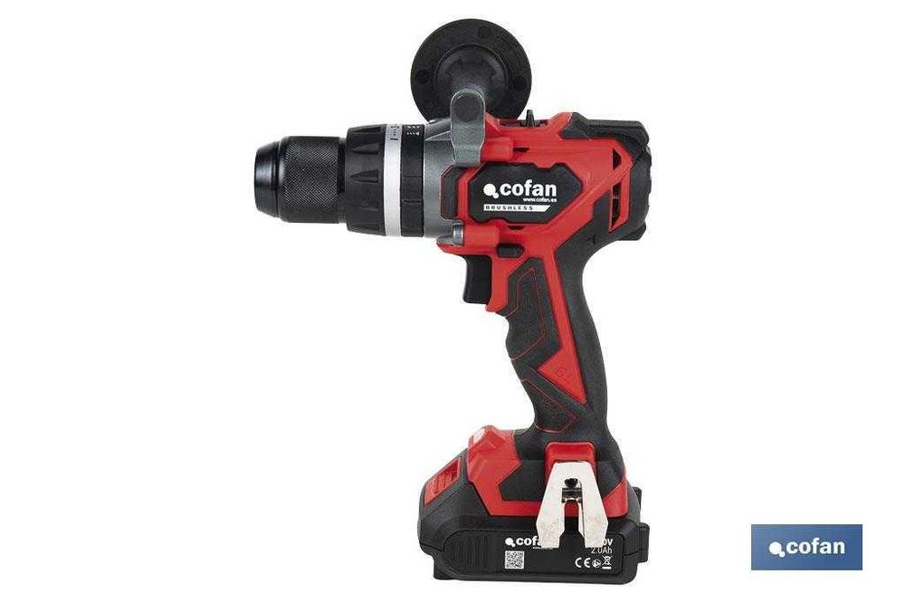 Berbequim percutor e parafusadora 2 Velocidades COFAN