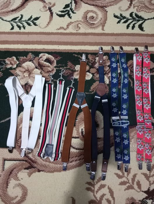 Підтяжки дорослі, дитячі, різні