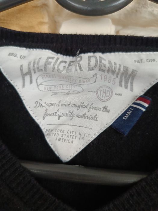 Sweter Tommy Hilfiger denim S