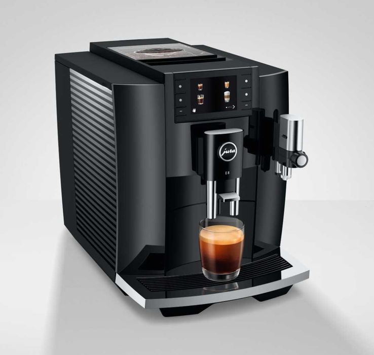 Ekspres do kawy Jura E8 EC Piano Black. Nowy, Gwarancja 25M