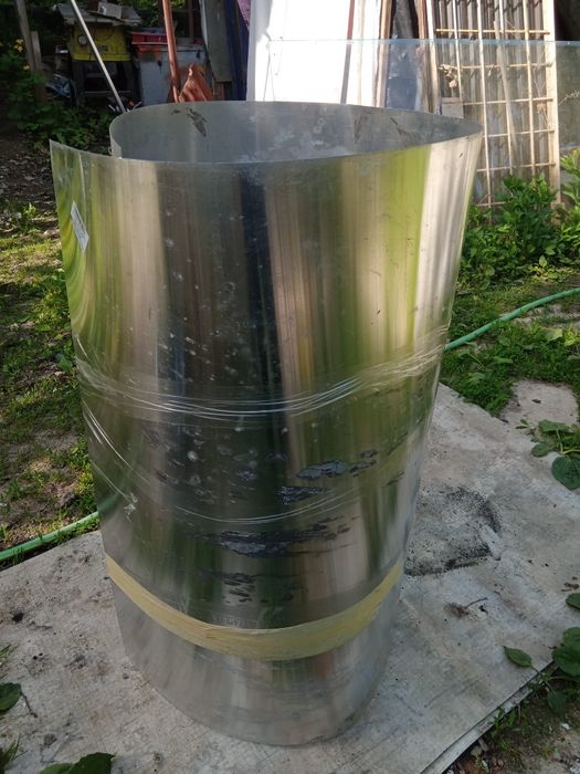 Лист алюминиевый гладкий 2000x1000x0.8 мм