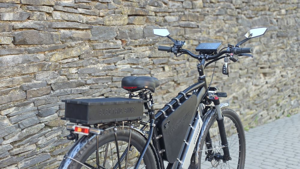 Мощный скоростной горный электровелосипед 1500W 48V Ebike