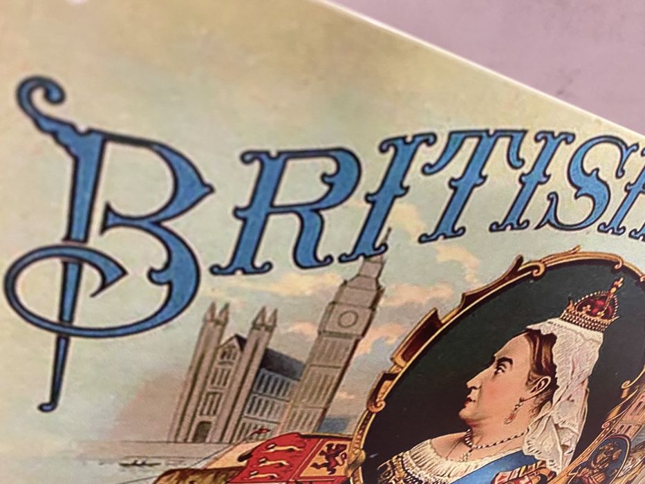British Queen - Havana Cigars | placa metalica decorativa