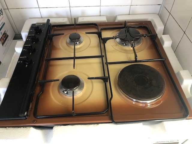 Placa mista elétricidade e gaz