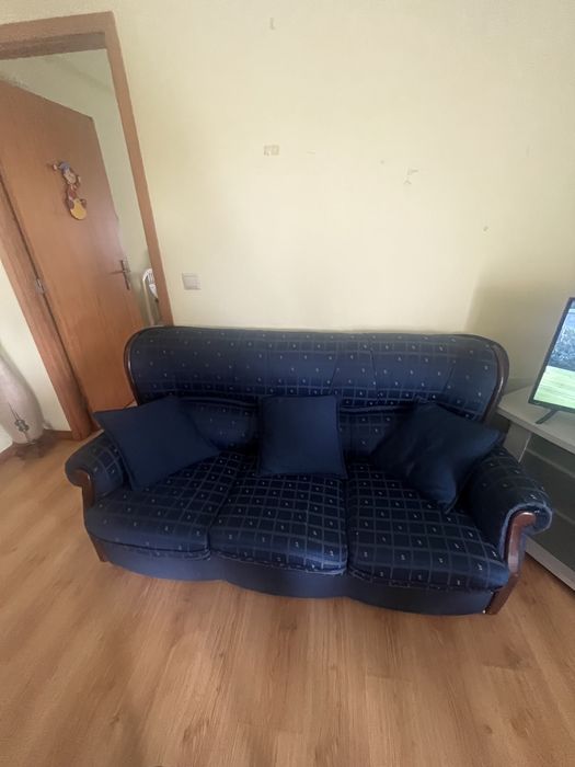 Sofa azul para venda