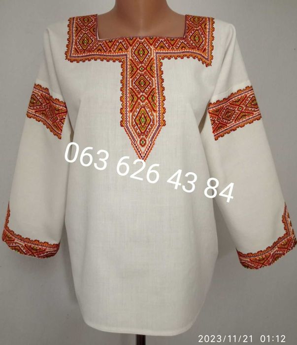 Ручна вишивка, вишиванка, космацька вишивка, 50 р.