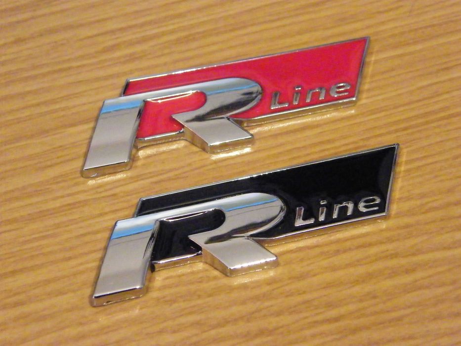 Símbolos Volkswagen VW R LINE GTI GTD | Seat FR | Peugeot GT LINE