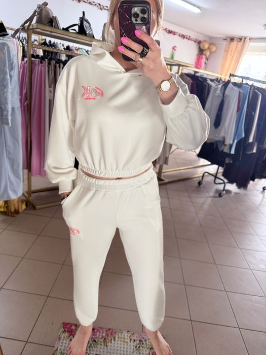 Dres biały damski r.S nowy