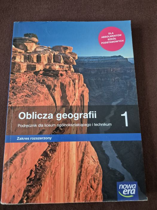 Oblicza geografii 1 zakres rozszerzony podręcznik
