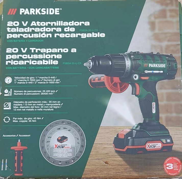 Ferramentas Parkside performance (novo)
