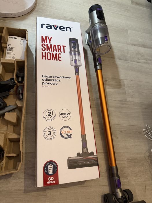 Bezprzewodowy odkurzacz pionowy raven EOR002