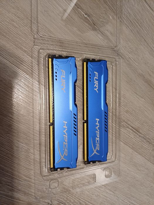 Pamięć RAM HyperX Fury Blue DDR3 8gb (2x4gb) 1600mhz CL10