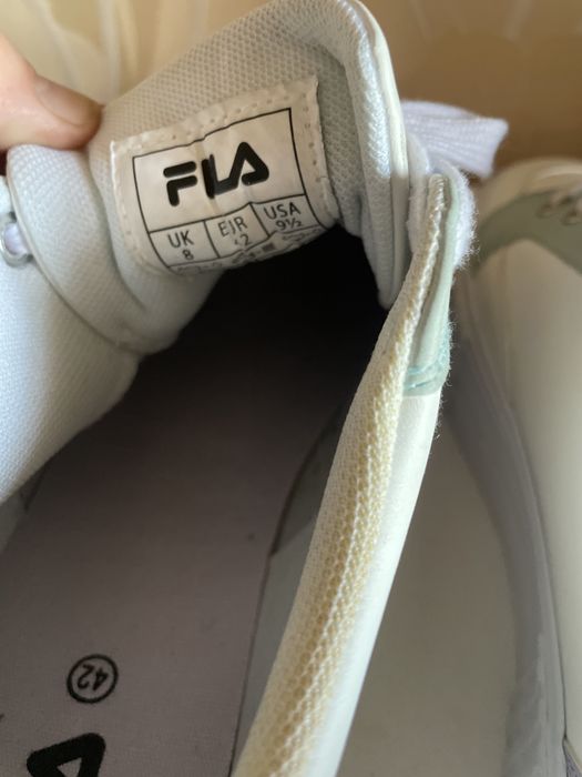 Кеды Fila на платформе