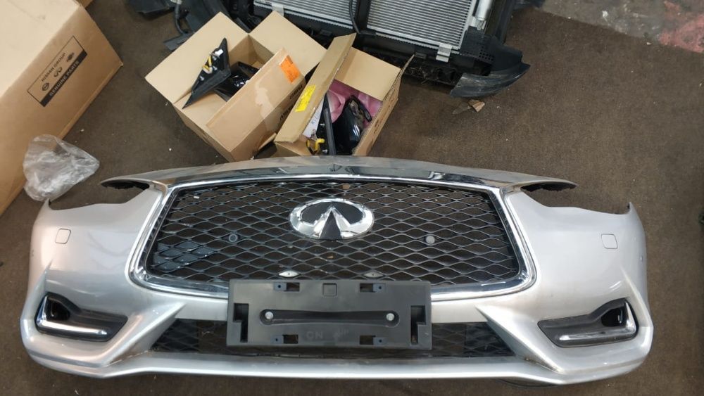 Бампер INFINITI Q60 CUPE Infiniti.centr Инфинити крыло капот комплект