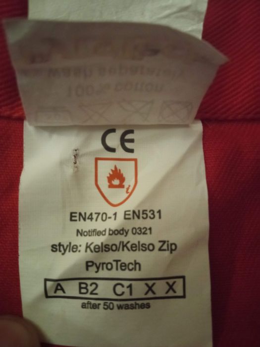 PyroTech kombinezon trudnopalny 46 cali/117 cm