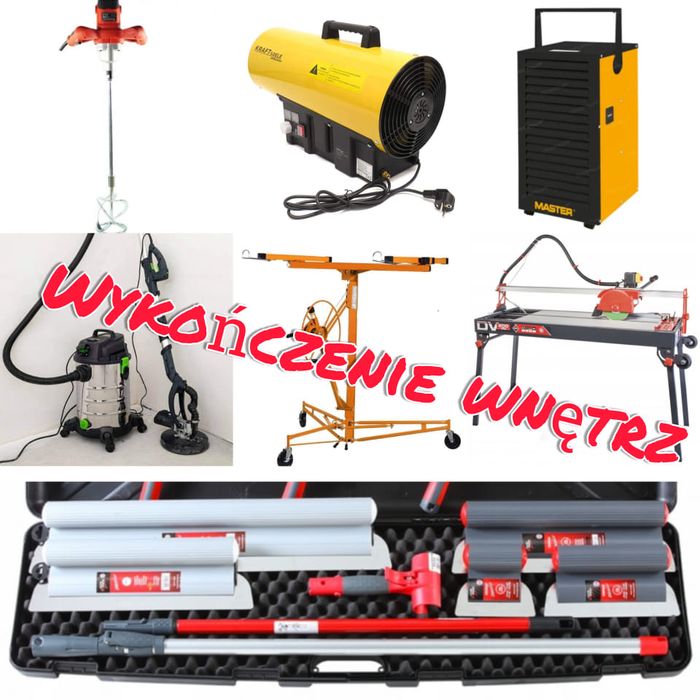 Wynajem WYPOŻYCZALNIA sprzętu budowlanego i ogrodniczego PRESTIGE