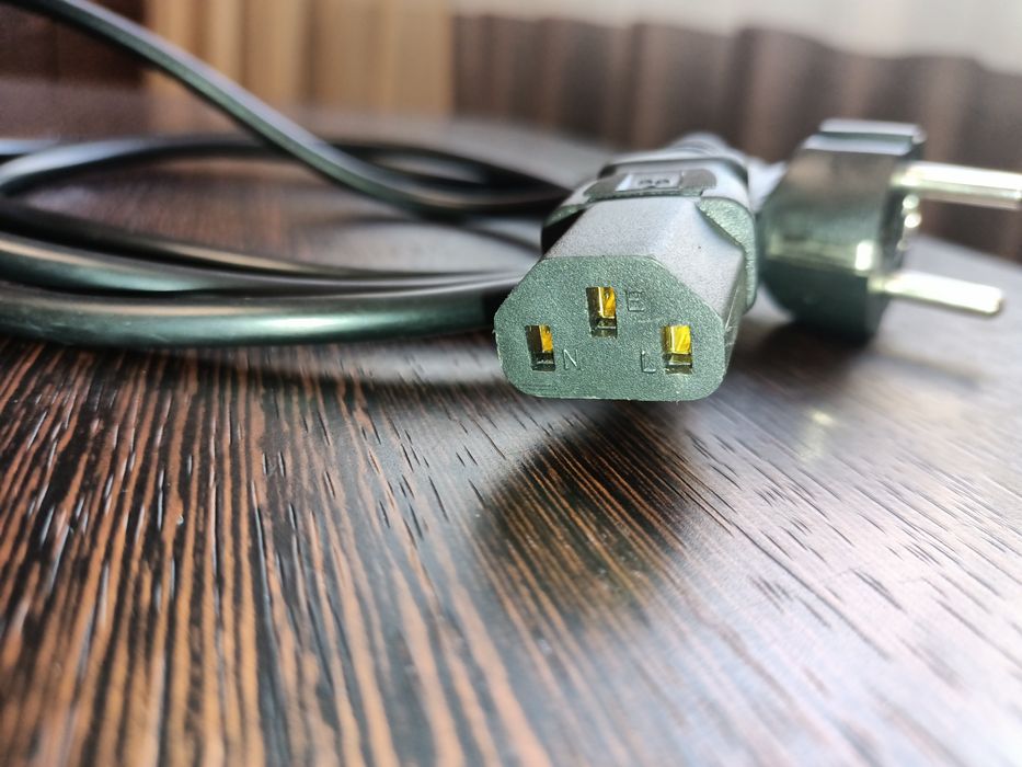 Кабель живлення RVVZ 18AWGX3C P.V.C. WIRE 1.5m