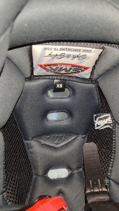 Kask motocyklowy SMK rozmiar XS z interkomem