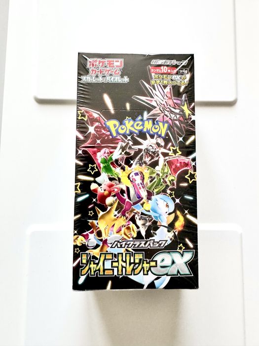 Pokemon karty TCG SV4a Shiny Treasure EX Booster Box - JP, Nowy