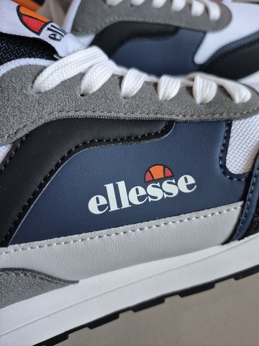 Nowe buty sportowe Ellesse 39 rorano runner szare granatowe białe snea